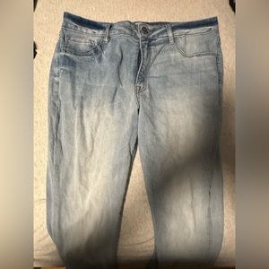 Light blue jeans by refuge. Size 14
